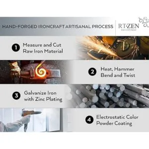 RTZEN Elegante soporte para toallas de mano de baño barra_3