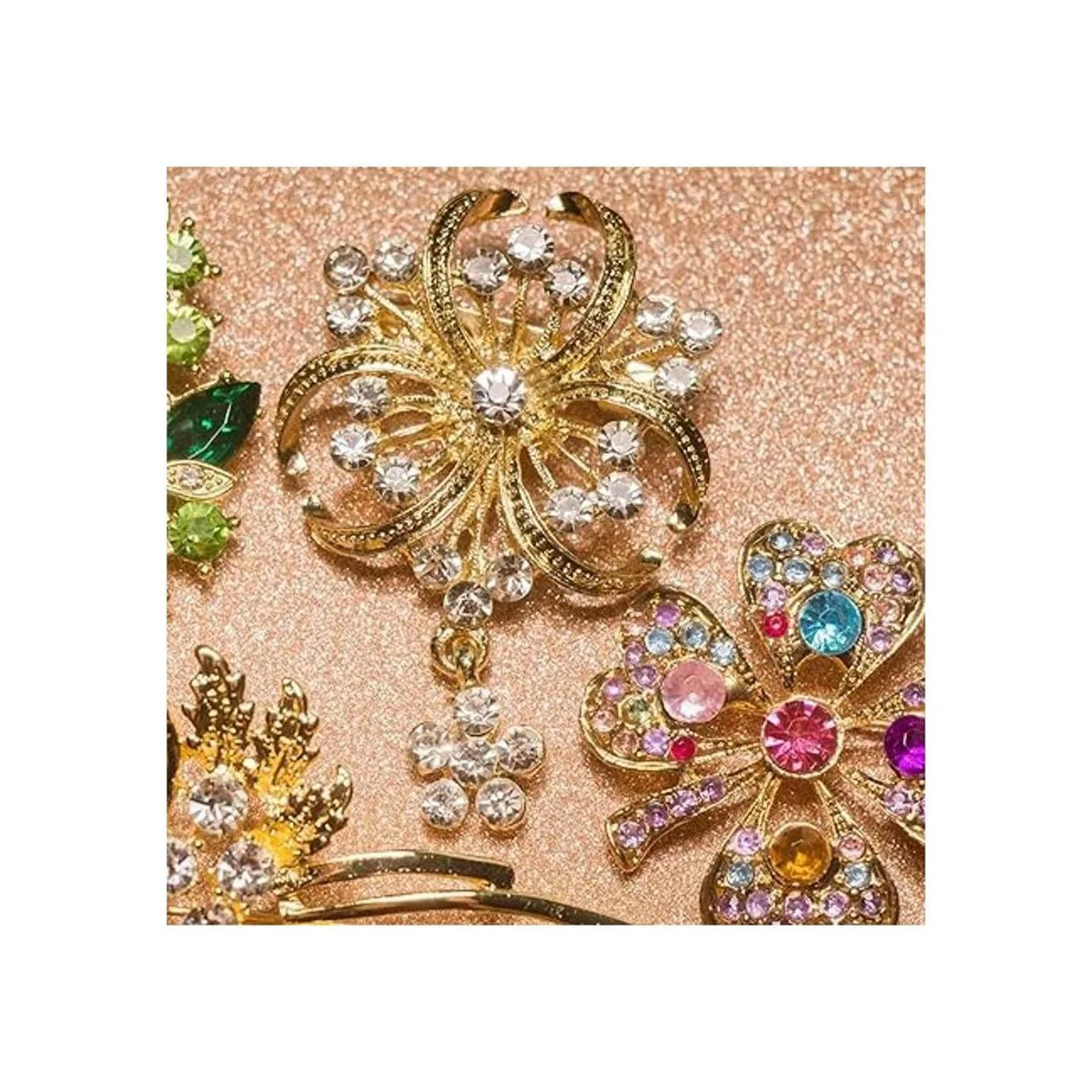 4000 piezas de diamantes de imitación termoadhesivos AB de_5