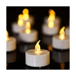 Tea Light 100 Pack Flameless LED Tea Lights Candles_1