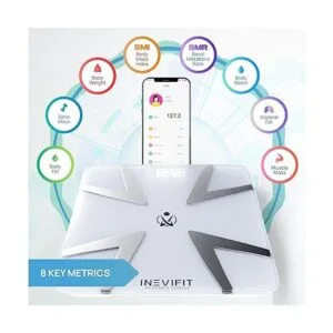 INEVIFIT Báscula inteligente de grasa corporal analizador_2