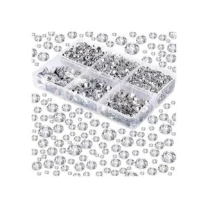 4000 piezas de diamantes de imitación termoadhesivos AB de_2