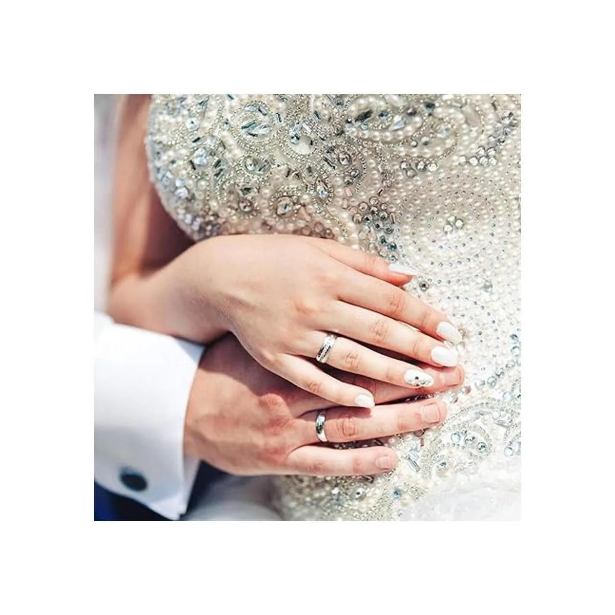 4000 piezas de diamantes de imitación termoadhesivos AB de_6