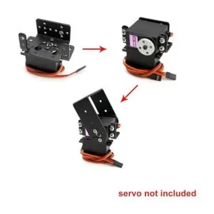 2 juegos de soporte servo de inclinación para MG995 MG996R_2