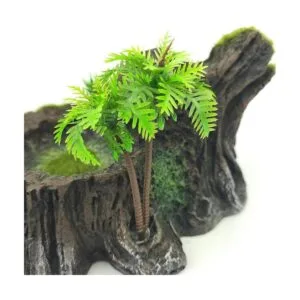 Plataforma de plástico para reptiles de resina diseño de