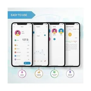 INEVIFIT Báscula inteligente de grasa corporal analizador_4