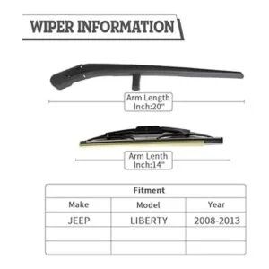 HODEE Juego de tuercas de repuesto para limpiaparabrisas_2