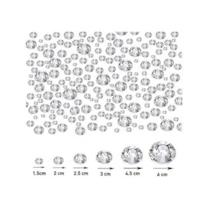 4000 piezas de diamantes de imitación termoadhesivos AB de_3