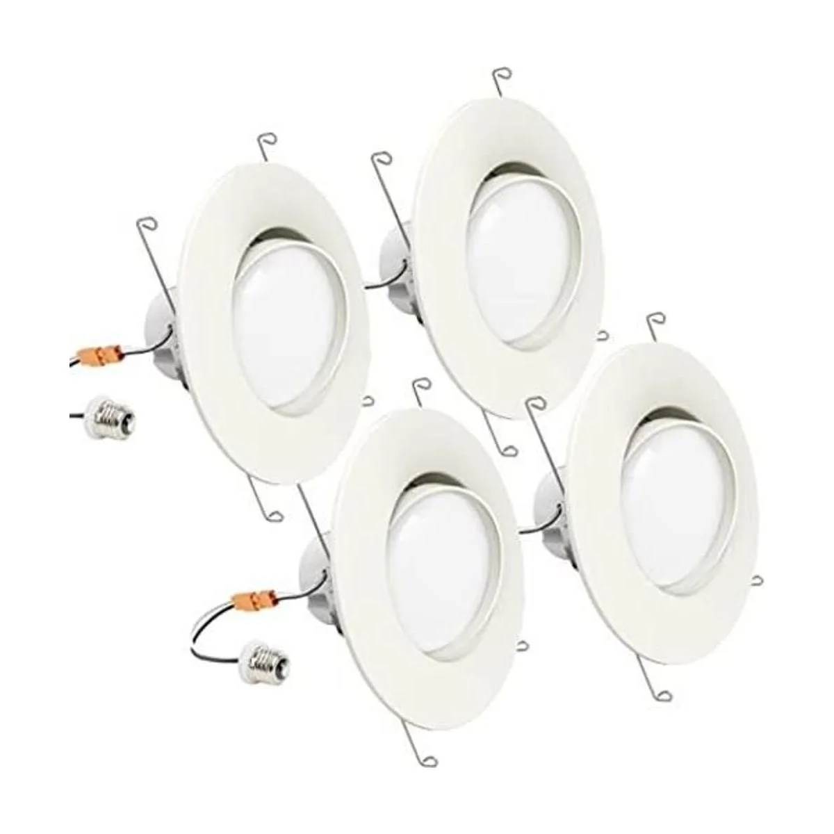 Sunco Lighting Luces LED para latas cardán de reajuste de_1