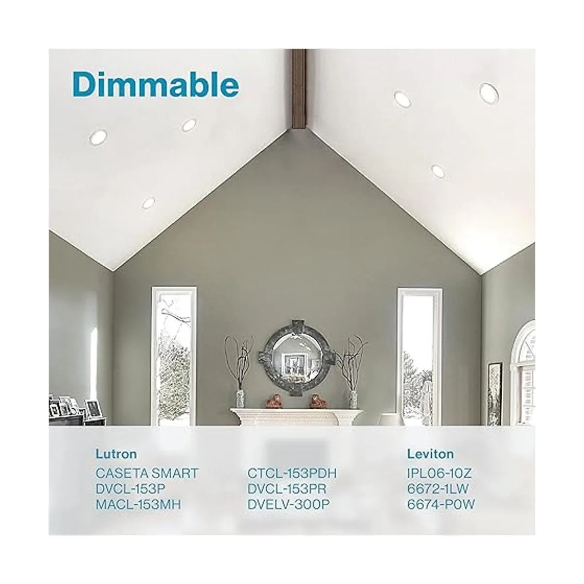 Sunco Lighting Luces LED para latas cardán de reajuste de_2