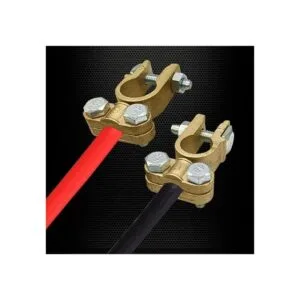 Ampper Abrazaderas conectoras de latón para terminales de_4