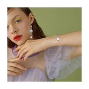 PH PandaHall 100 piezas de conectores de cabujón de acero