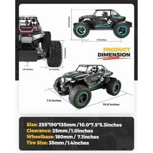 BEZGAR TB142 RC CarsCoche de control remoto a escala 114_2