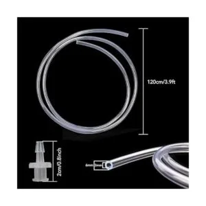 DEPEPE 2 jeringas de plástico grandes de 3.4 fl oz con 2