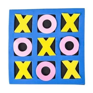Tic Tac Toe paquete a granel de 24 5 x 5 pulgadas de