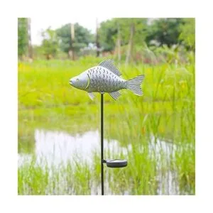 Luces solares de jardín de metal para decoración de patio