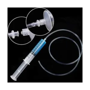 DEPEPE 2 jeringas de plástico grandes de 3.4 fl oz con 2