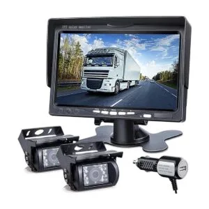 DVKNM Kit de monitor de cámara de respaldo dual mejorado_1