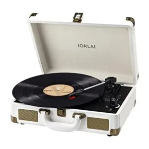 JORLAI tocadiscos de 3 velocidades con Bluetooth integrado_1