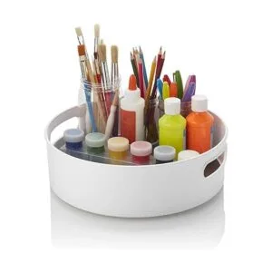 Copco Tocadiscos de almacenamiento antideslizante 12