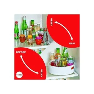 Copco Tocadiscos de almacenamiento antideslizante 12