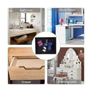 Bandeja de tocador acrílica impermeable bandeja acrílica