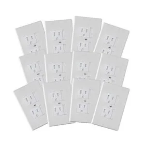 Paquete de 6 tapones de toma de corriente a prueba de_1