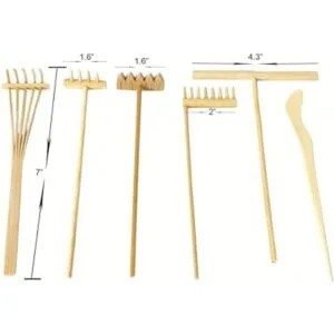 BangBangDa Mini Zen Garden Accesorios Herramientas de_3