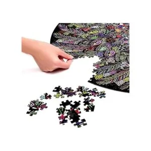 Bgraamiens PuzzleThe Indian FeatherRompecabezas redondo de_5