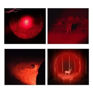 Paquete de 4 linternas de luz roja con 3 modos de luz roja_3