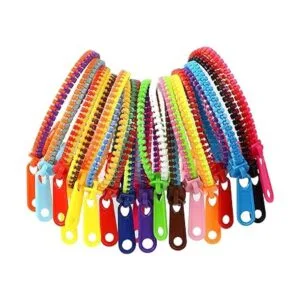 Paquete de 85 pulseras con cremallera pulseras para la_2