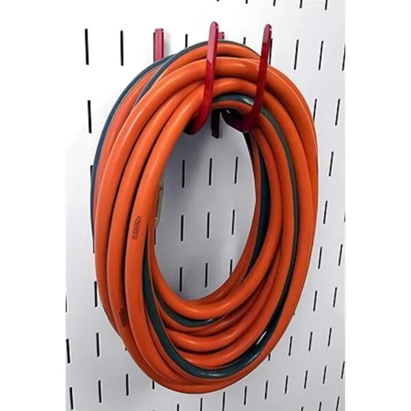 Pegboard ranurado para control de pared gancho en forma