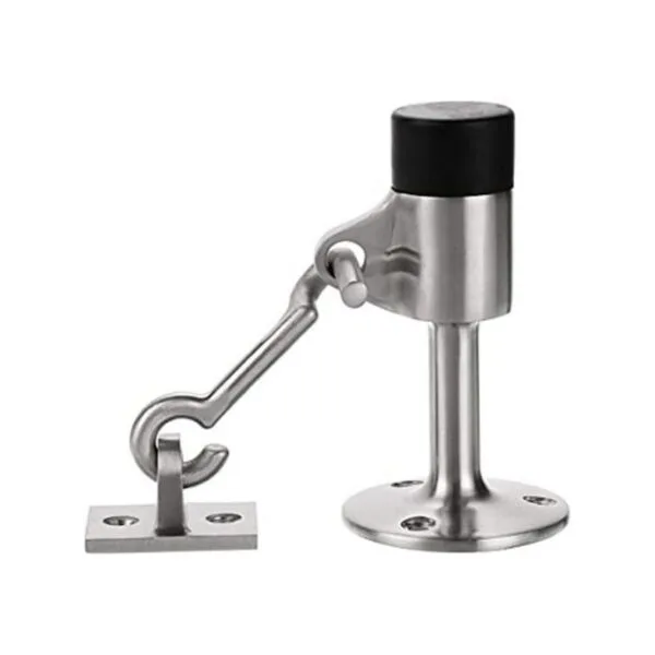 Sumnacon Tope de puerta de acero inoxidable con gancho