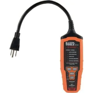 Klein Tools RT310 probador de tomacorrientes AFCI y GFCI_5