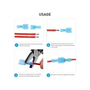 Nilight 50022R Juego de conectores de terminales de_5