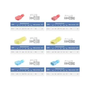 Nilight 50022R Juego de conectores de terminales de_2