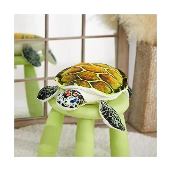 Athoinsu Juguete de peluche realista de tortuga marina_2