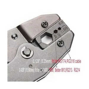 Herramientas crimpadoras para conector RF LMR400 RG8_3