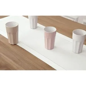 Solino Home Camino de mesa de algodón servilleta y_4