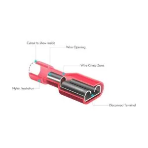 Nilight 50022R Juego de conectores de terminales de_4