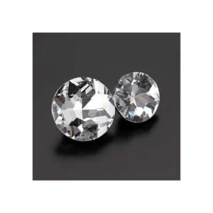 OwnMy 50 botones de cristal de diamantes de imitación de