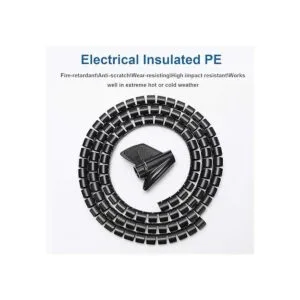 Manguito de gestión de cables EZ de 10 pies de diámetro_3