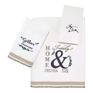Modern Farmhouse Juego de toallas de 3 piezas_1