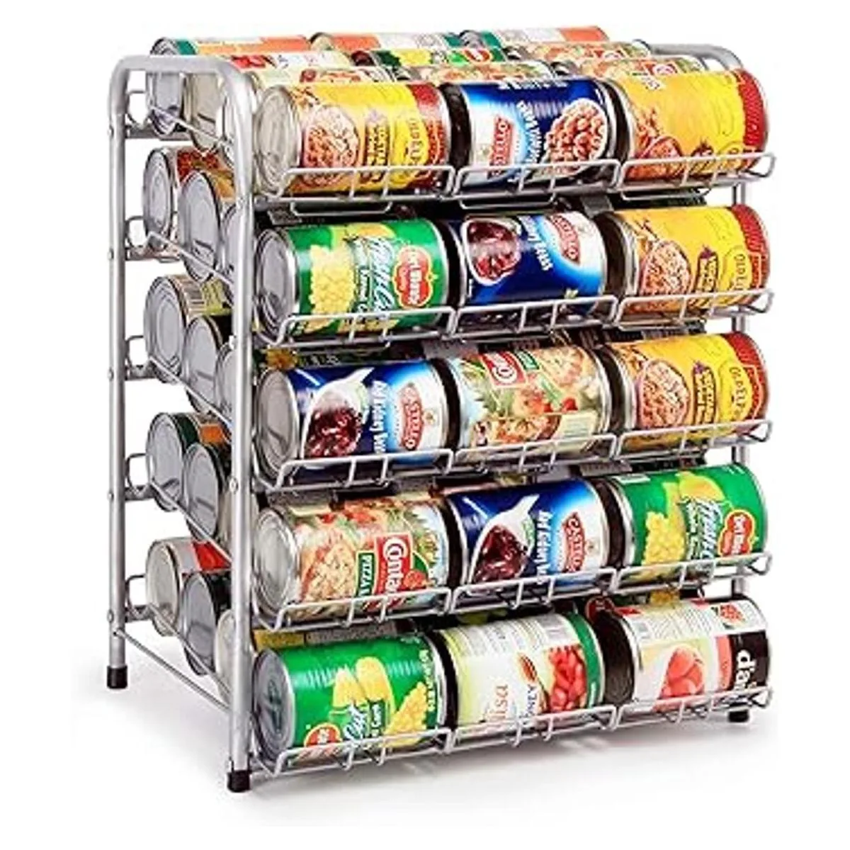 Rice rat Organizador de latas para despensa dispensador_4