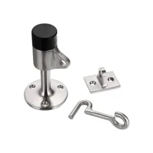 Sumnacon Tope de puerta de acero inoxidable con gancho