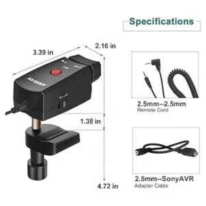 AODELAN Lanc Controlador de zoom de videocámara Control_2
