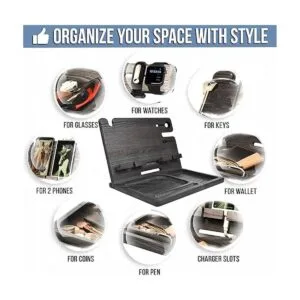 BarvA Estación de acoplamiento de madera organizador de_3