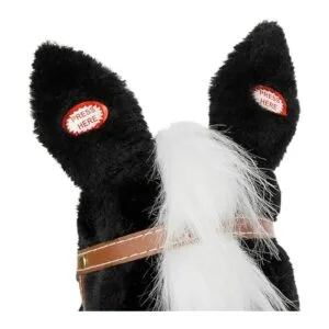 HollyHOME Caballo de palo para exteriores con ruedas de_6