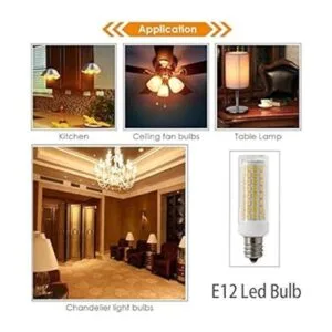 Bombilla LED E12 regulable E12 Candelabra Base Bombillas