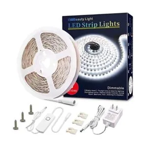 Tira de luces LED blancas 16.4 pies tira de luces LED_1