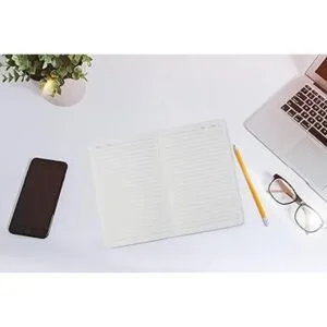 TWONE 15 paquetes de cuaderno de papel kraft con rayas A5_5